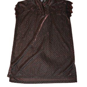 LULAROE Shear Bronze Tunic  Ladies Size Small